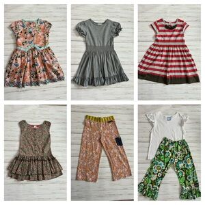 Matilda Jane Girls Dresses and Outfits Bundle size 6